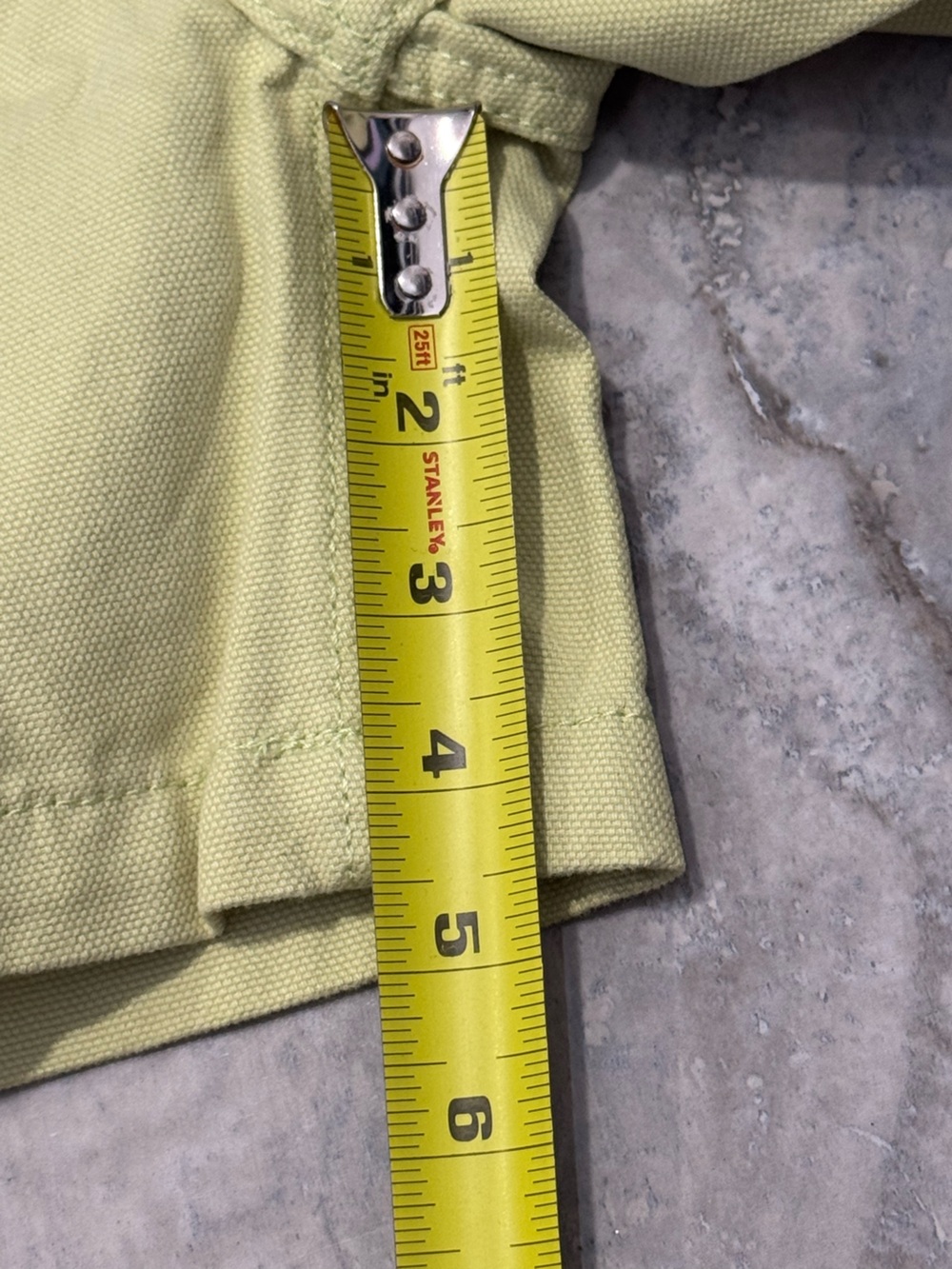 Dickies High-Waist Women's Shorts in Pale Green - Picture 7 of 8